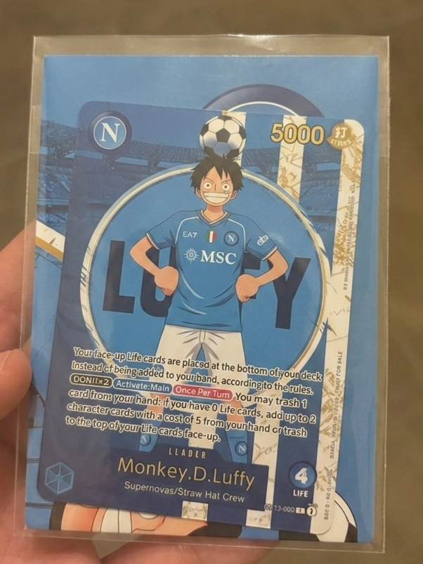 luffy collaborazione SSC Napoli